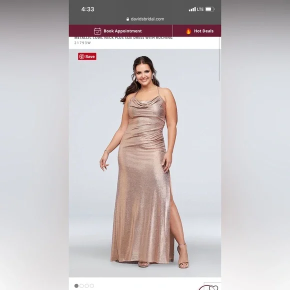 Morgan & Co. | Dresses | Rose Gold Event Dress | Poshmark Morgan & Co. | Dresses | Rose Gold Event Dress | Poshmark
